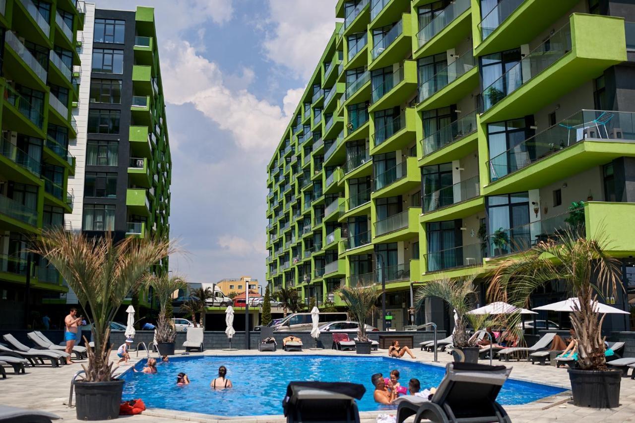Melisea Aparthotel Pool & Spa Mamaia Nord Năvodari Exterior foto